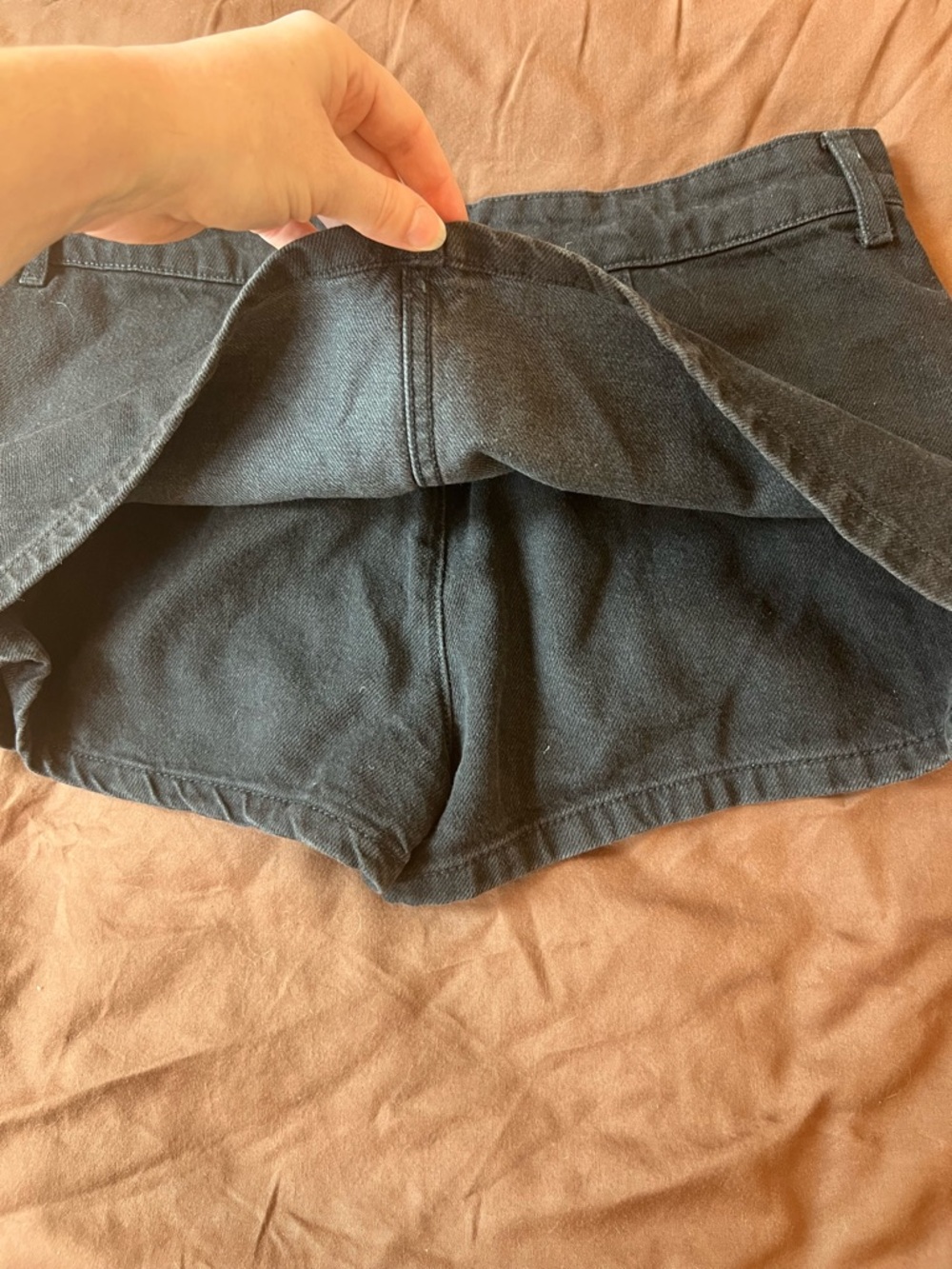 We The Free Galivanting Skort in Black Free People Size 28 Mini Skirt - Picture 9 of 16